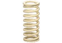 Compression springs / flat wire / painted, unpainted / 30% spring deflection / 200° heat resistant
