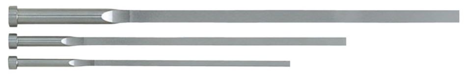 EJECTOR BLADES -DIN Type/1.2344 equivalent+Nitrided/Dimension Specify-