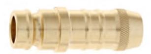 MOLD COUPLING PLUGS -DIN Type/Hose Attachment/Straight/No Valve/Heat Resistance 100 Degree-