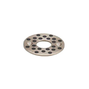 Thrust washers with counter bores / copper alloy / solid lubricant