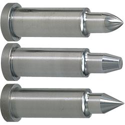 Pilot pins for stripper plate / cylindrical head / immersion side selectable / lapped