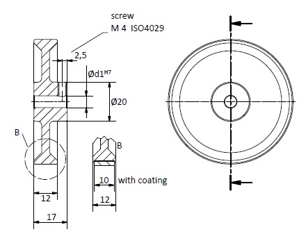 Measuring wheel 