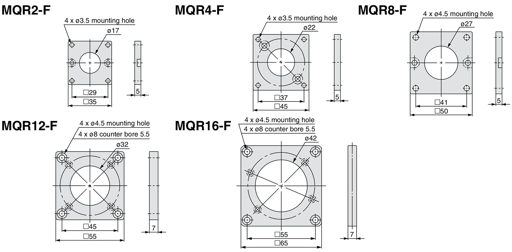 Low Torque Rotary Joint MQR Series: related images