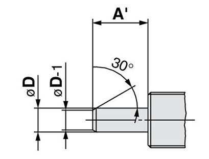 Without rod-end thread (CJP2B6 to 16)